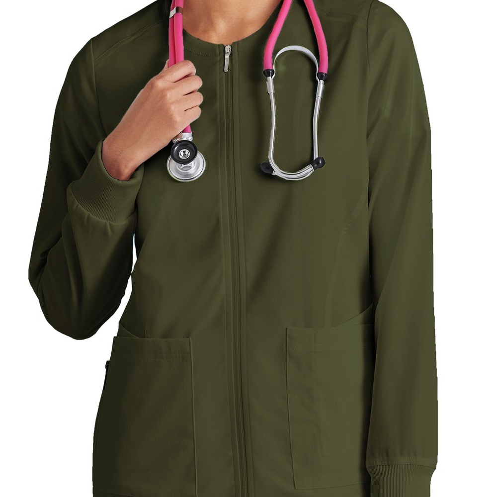 EUC Gray’s Anatomy Olive Scrub Jacket!